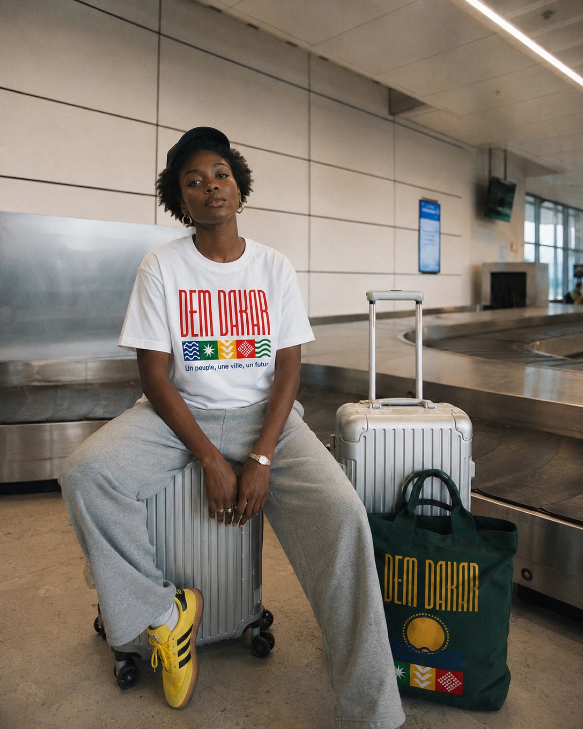 DEM DAKAR — aéroport, le mouvement